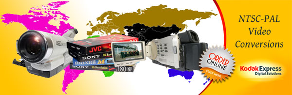 Video tape transfer to DVD